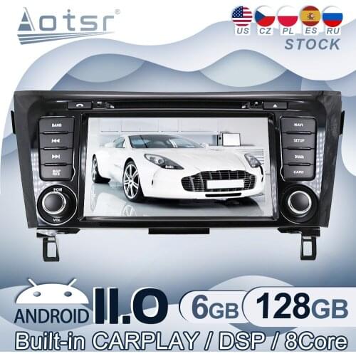 Android 11 For Nissan Qashqai X-trail 2013 - 2017 Car Radio GPS Navigation Multimedia Video Player Stereo Audio Head Unit