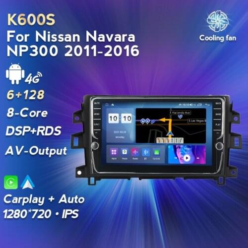 Android 11 2 Din Car Radio Player For Nissan NAVARA NP300 NP 300 2011-2016 RDS IPS Car Multimedia Player Stereo Tape Recorder