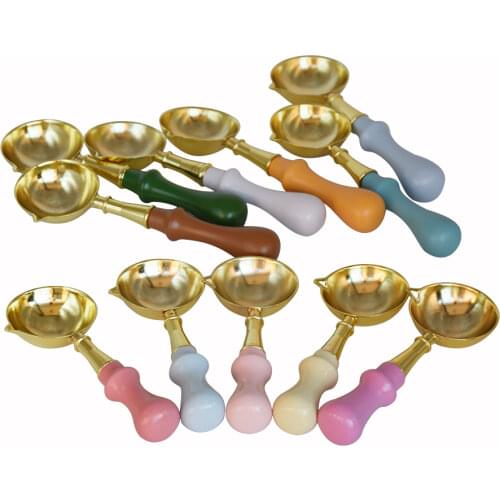 Diy big sealing wax stamp spoon