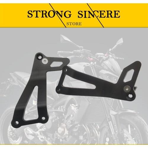 Para YAMAHA MT-09 Tracer 2015-2020 accesorios de la motocicleta de apoyapiés traseros reposapiés de pasajeros Accesorios