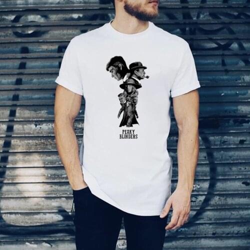 Peaky BlindersWhos Gonna Stop Us TShirt Unique Peaky Blinders Printed Streetwear Men Summer O-Neck Clothes Harajuku Clothes Male