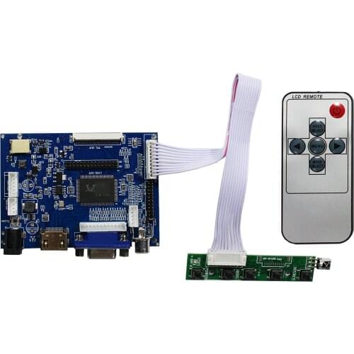 HD-MI VGA 2AV LCD Board for 6.5inch 7inch 8inch 9inch 800x480 AT065TN14 AT070TN90 AT070TN92 EJ070NA-03A AT080TN64 AT090TN12