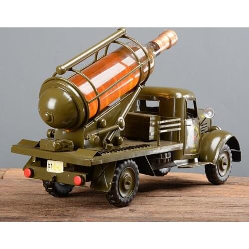 50X17X29cm New Military Truck Car Model Vehicle Creative Model Speelgoed Auto Metal Crafts Model Decoration Toys for Children