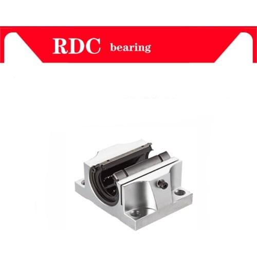 2PCS TBR16/16LUU TBR20/20LUU TBR25UU TBR30UU 16mm Linear Ball Bearing Support Block CNC Router for 3D printer parts linear rail