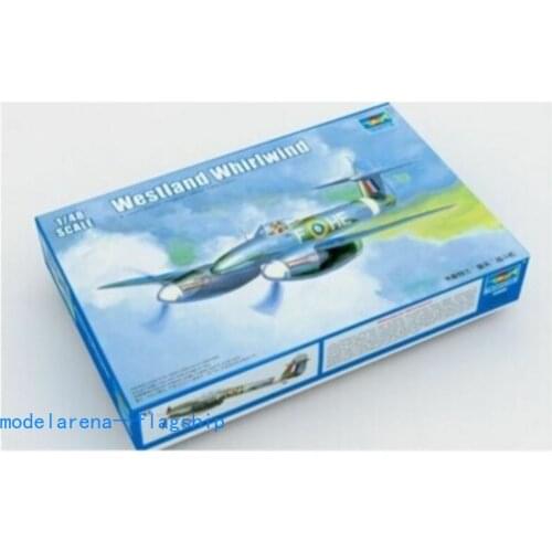 Trumpeter 02890 1/48 Westland Whirlwind plastic model kit Plastic Model Building Kit