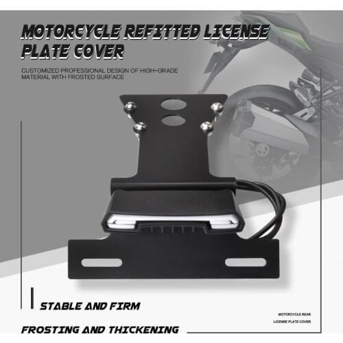 Fit For YAMAHA XSR 900 2014-2020 Fender Eliminator Registration License Plate Holder LED Tail Light Turn signal Blinker Lamp