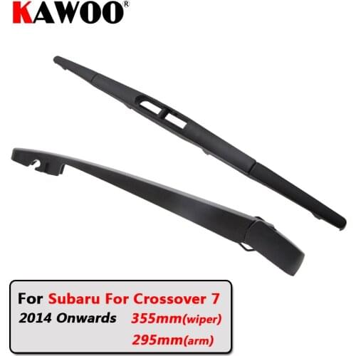 KAWOO Car Rear Wiper Blades Back Window Wipers Arm For Subaru For Crossover 7 Hatchback (2014 Onwards) 355mm Windscreen Blade