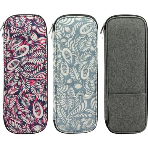 2021 Empty Knitting Needles Storage Bag Knitting Kit Case Organizer Bag For Crochet Hooks Sewing Accessories Kit Bag Women Gift