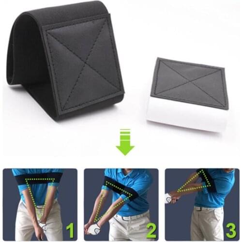 Practice Guide For Golf Swing Exercisers Training Aids Alignment Gestures Correct Swing Exerciser Elastic Armband Golf