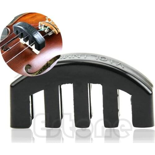 1/2 3/4 Heavy Violin Mute Practice Rubber Acoustic Electric Violin Silencer