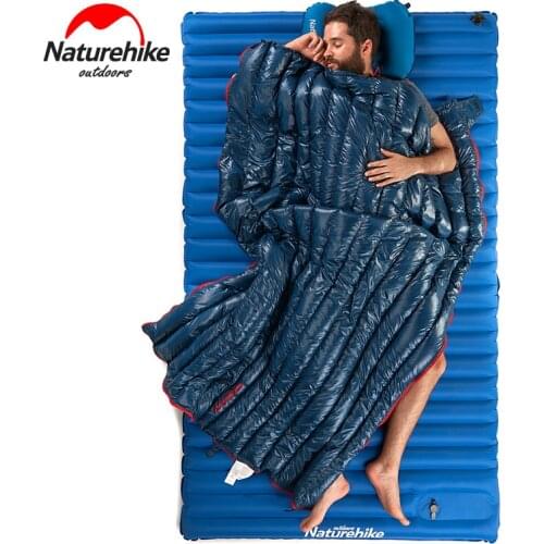Naturehike Filling 800FR Outdoor Ultralight Envelope Type White Goose Down Camping Winter Sleeping Bag
