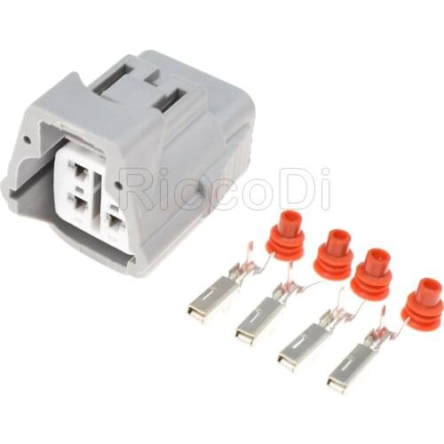 15Set Sumitomo 4 Pin Way TS 090 Female Sealed Oxygen Sensor Plug Connector 6188-0066 for Suzuki Toyota Corolla