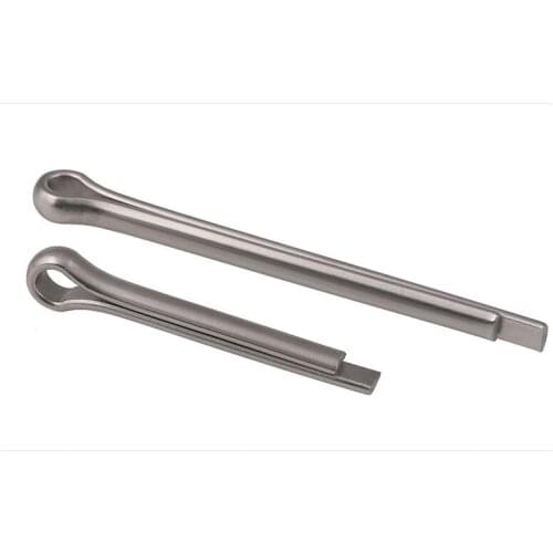 20pcs M1 M1.2 Stainless Steel 304 Opening Pin Locating Hair clip Pins Dowel 8-16mm length