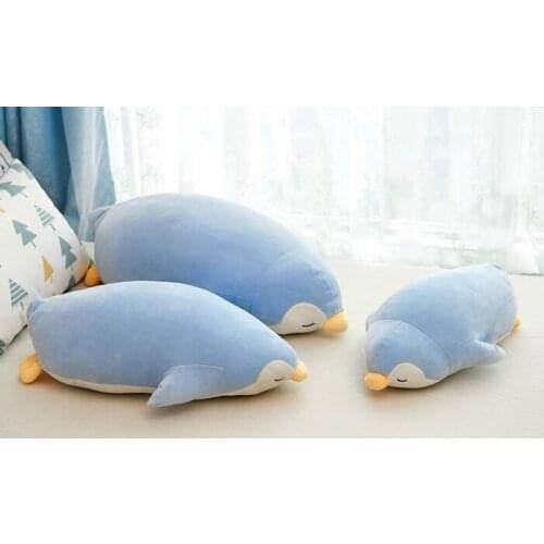 50cm Cute Toy Penguin Pillow Kids Play Toys Soft Floor Chair Cushion Home Decoration Pillow Funny Birthday Gift Pillow Doll