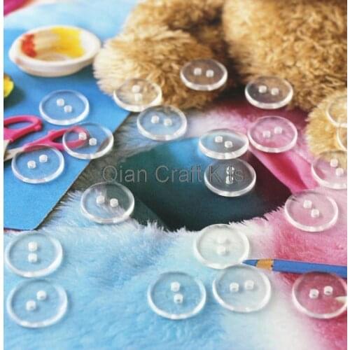600pcs Transparent shirt buttons resin cabochons (16x7mm) clothing sewing applique DIY sz0953 D25
