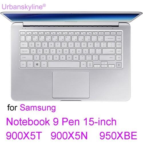 Keyboard Cover for Samsung Notebook 9 Pen 15 inch 900X5T 900X5N 950XBE Protector Skin Laptop Notebook Silicone TPU Clear 2021