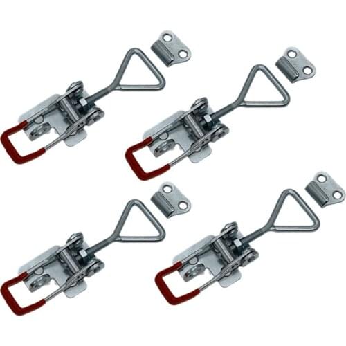 CVP overcentre latch catches MEDIUM 4PCS trailer toggle overcentre latch Fastener UTE 4WD truck trailer latch Lock Zinc Plated