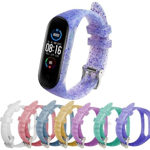 For Xiaomi Mi Band 3 4 5 Sports Strap Watch Band Silicone Wrist Strap For xiaomi mi band 3 4 5 Smart Bracelet Miband 4 5 Strap