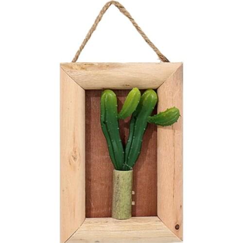 Artificial Succulent Beautiful Realistic Cute Wall Hanging Potted Simulation Succulent for Indoor