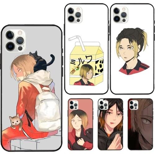 Kenma Kozume Haikyuu For iPhone 11 12 Pro Max Mini Case Soft Cover For iPhone XR X XS Max 7 8 Plus Phone Case