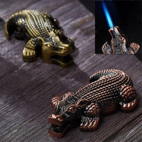 Creative Butane Lighter Whiskey Wine Bottle Inflatable Open Flame Lighter Smoking Accessories Tobacco Accessories Gift for Men