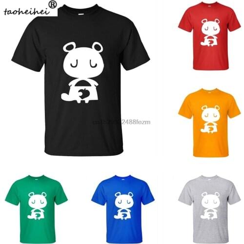 Printed Tom Nook Man Size Short Sleeves Cotton T Shirt