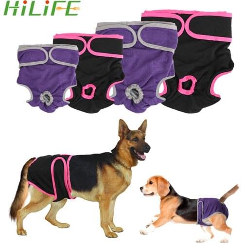 HILIFE Pet Underwear Physiological Pants For Small Meidium Size Dogs Female Dog Shorts Puppy Diaper Pet Products