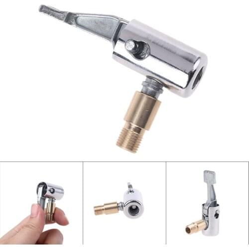 Tire Chucks Air Inflation Nozzle Compatible with Tire Inflators and Tire Gauge for Car Bike Trucks Motorcycles Vehicles