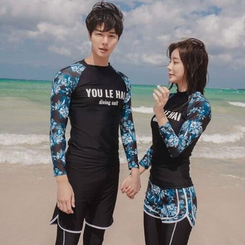 4pcs Womens Mens Rashguards SPF 50+ Protection Swim Surf Sun Shirt Tights Bikini set Long Sleeve Yoga Run Jogging Sportswears