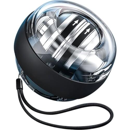 Self-starting Powerball Wrist Power Hand Ball Muscle Relax Spinning Wrist Trainer Exercise Equipment Strengthener With LED Light