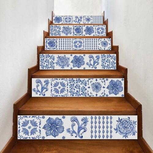 Fashion creative self-adhesive staircase stickers living room DIY color magnetic film decoration home waterproof wall stickers