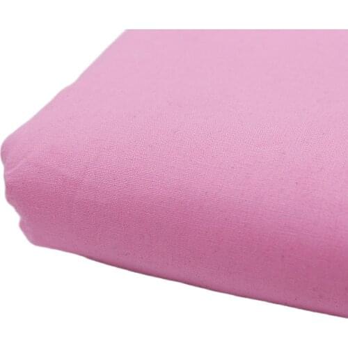 CMCYILING Light Pink Cotton Fabric For Sew Dresses /Poplin Fabrics 50*150cm