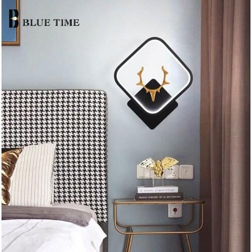 LED Wall Lamp Indoor Decor Wall Lights for Living Room Bedroom Bedside Corridor Aisle Light Modern Home Lighting Light 110V 220V