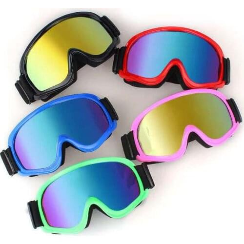 Motorcycle Glasses Vintage Helmet Goggles Motorcycle 100% Uv400 Retro Classic Glasses Suitable For Motobike Scooters Atv Dirt