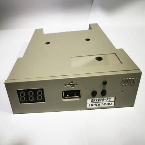 High Security GOTEK SFRM72-FU 72KB ABS Floppy Drive Emulator Machine For Industrial