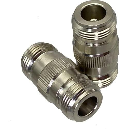 1Pcs N Female to N Female Jack in Series RF Coaxial Adapter Connector