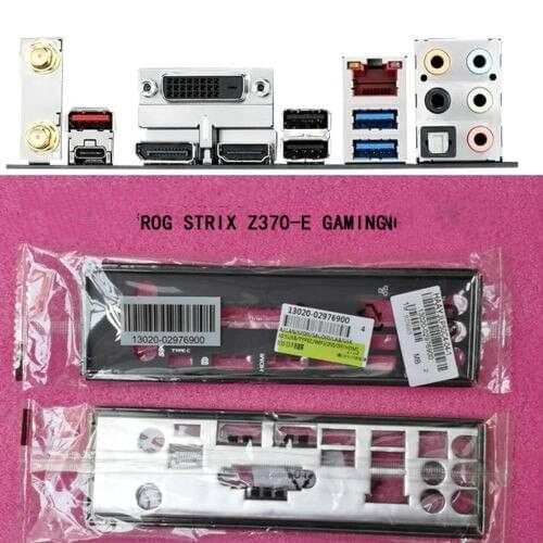 1x NEW I/O IO Shield Backplate For ASUS ROG STRIX Z370-E GAMING
