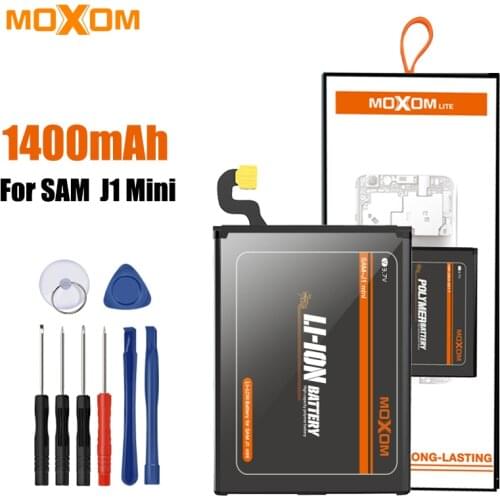 MOXOM Battery For Samsung Galaxy J1 MINI S7562 S7572 S7580 I739 i759 I669 Li-ion Battery Replacement Battery With Free Tools