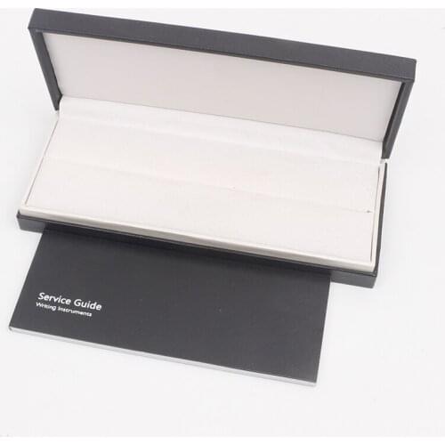High End Pencil Case Luxury Design Pen Box with The Booklet Hold 1 Pcs Pens