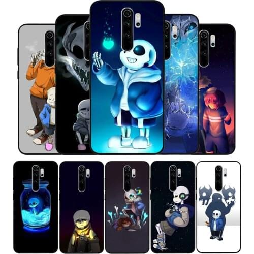 Bad Time Undertale black Silicone Phone Case For Redmi note 9 8 7 Pro S 8T 7A Cover