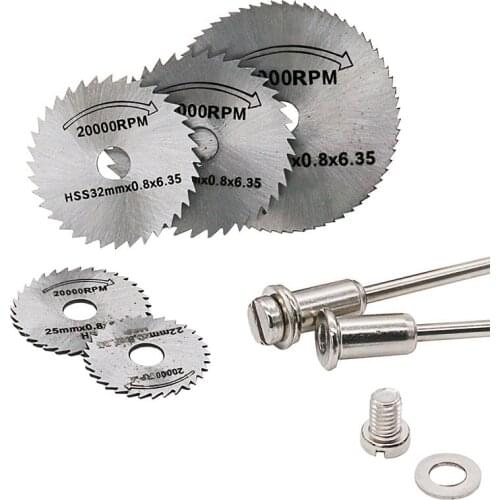 Metal HSS Circular Saw Blade High Speed Steel Woodworking Cutting Discs For Dremel Rotary Tool Durable Quality