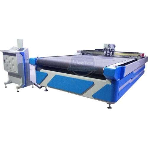 Hot sale ACCTEK cnc fabric cutting machine by blade knife