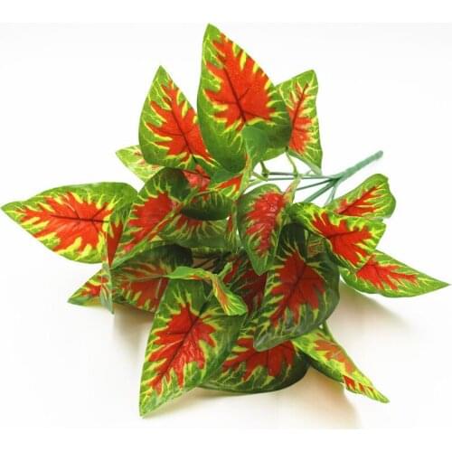 Artificial Plants Green Grass Plastic Plant Wall Garden Home Decoration Simulation Flowers Fake Plant Leaves Green Plant