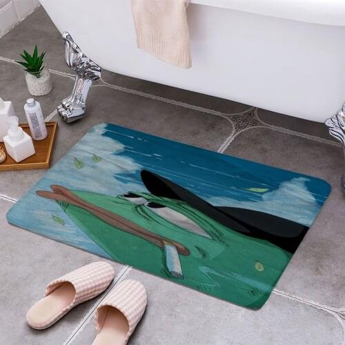 Pepe the frog 3D Print Doormats Rectangle Non-Slip DoorMat Bedroom Kitchen Entrance Print Door rugs Dropshipping