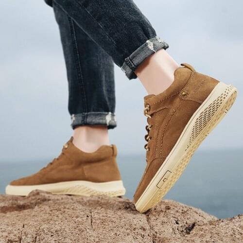 Shoe hot mens leather sport men casual hombre sports Mens shoes man leisure informales causal Casual zapatillas 2020 fashion