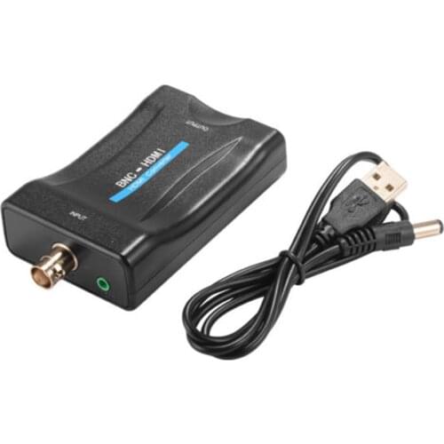 Good Quality BNC To HDMI-compatible Converter Display HD 1080P/720P Video Adapter Surveillance Monitor