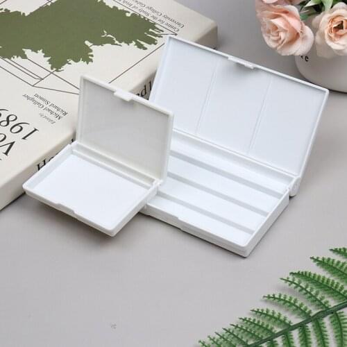 12/24Grid Watercolor Palette Empty Palette Painting Paint Tray for Acrylic Paint