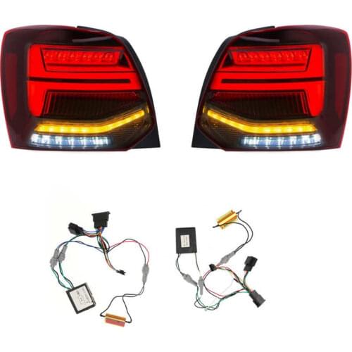 Rolling Car Truck Signal Warning light lamp for auto LED Taillights ABS PMMA Dynamic Turn Signal Back Lamp Fit for 6R