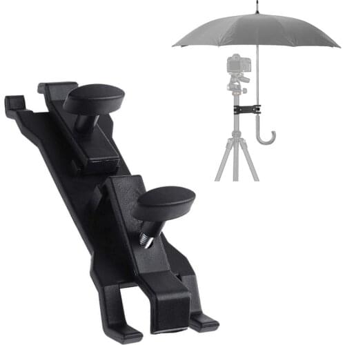 Portable Outdoor Camera Tripod Umbrella Holder Clip Bracket Stand Clamp Photography Accessory Offer Stable Fixation Of Umbrella