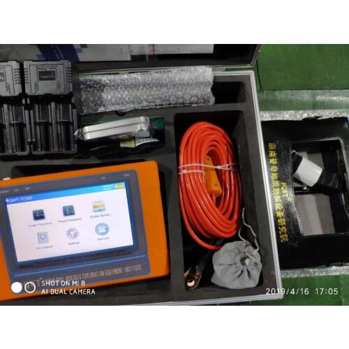 PQWT-TC300.300M Underground Water Detector Measurements Instruments Well Finder Spectrum Analyzer Tst Equipment High Accuracy